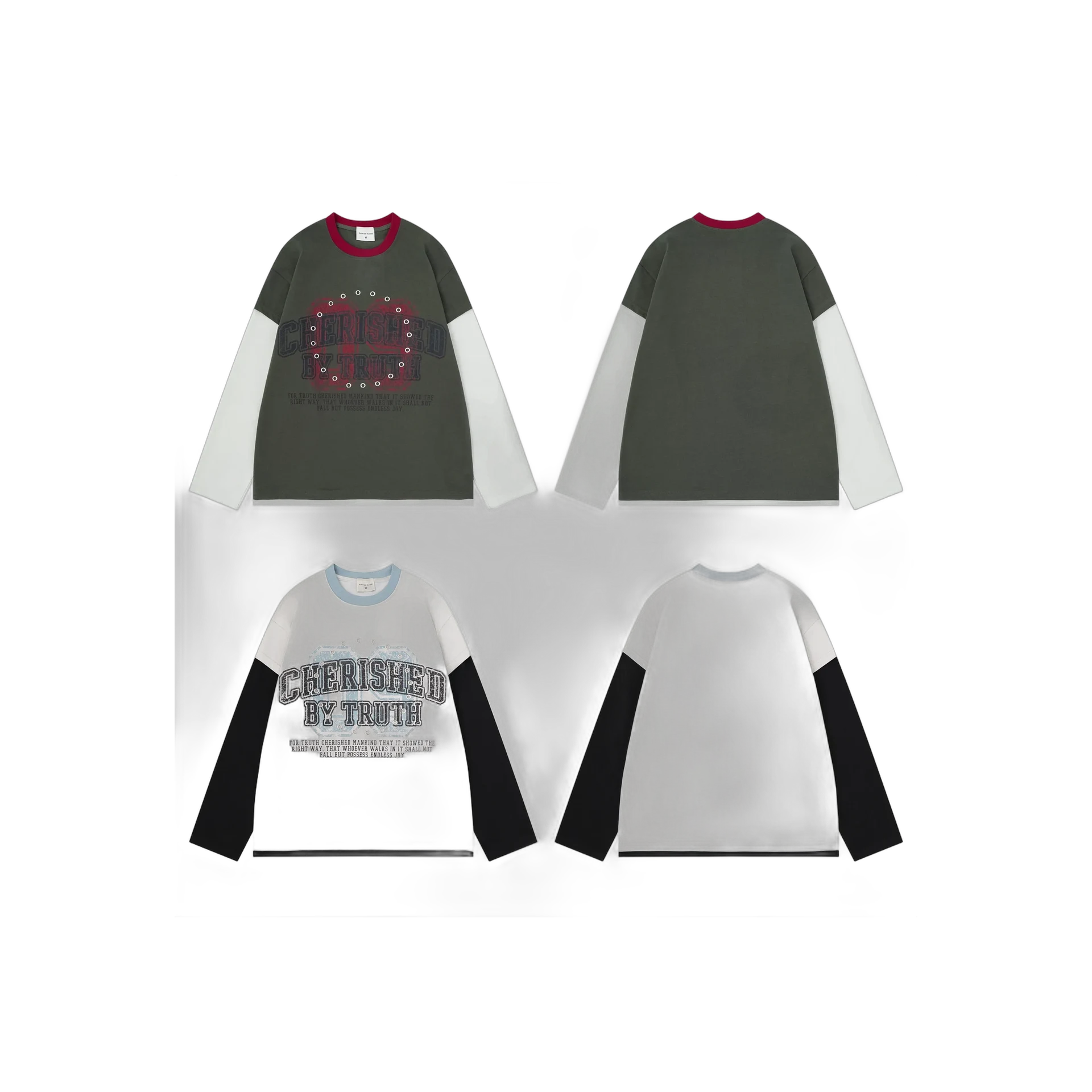 The Americana Panelled T-Shirt 23