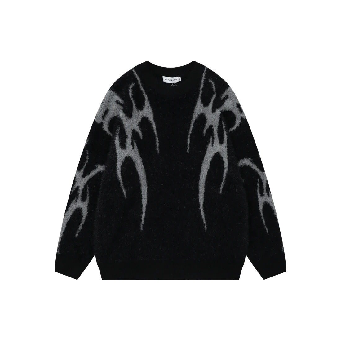 The Dark Jacquard Knit Jumper