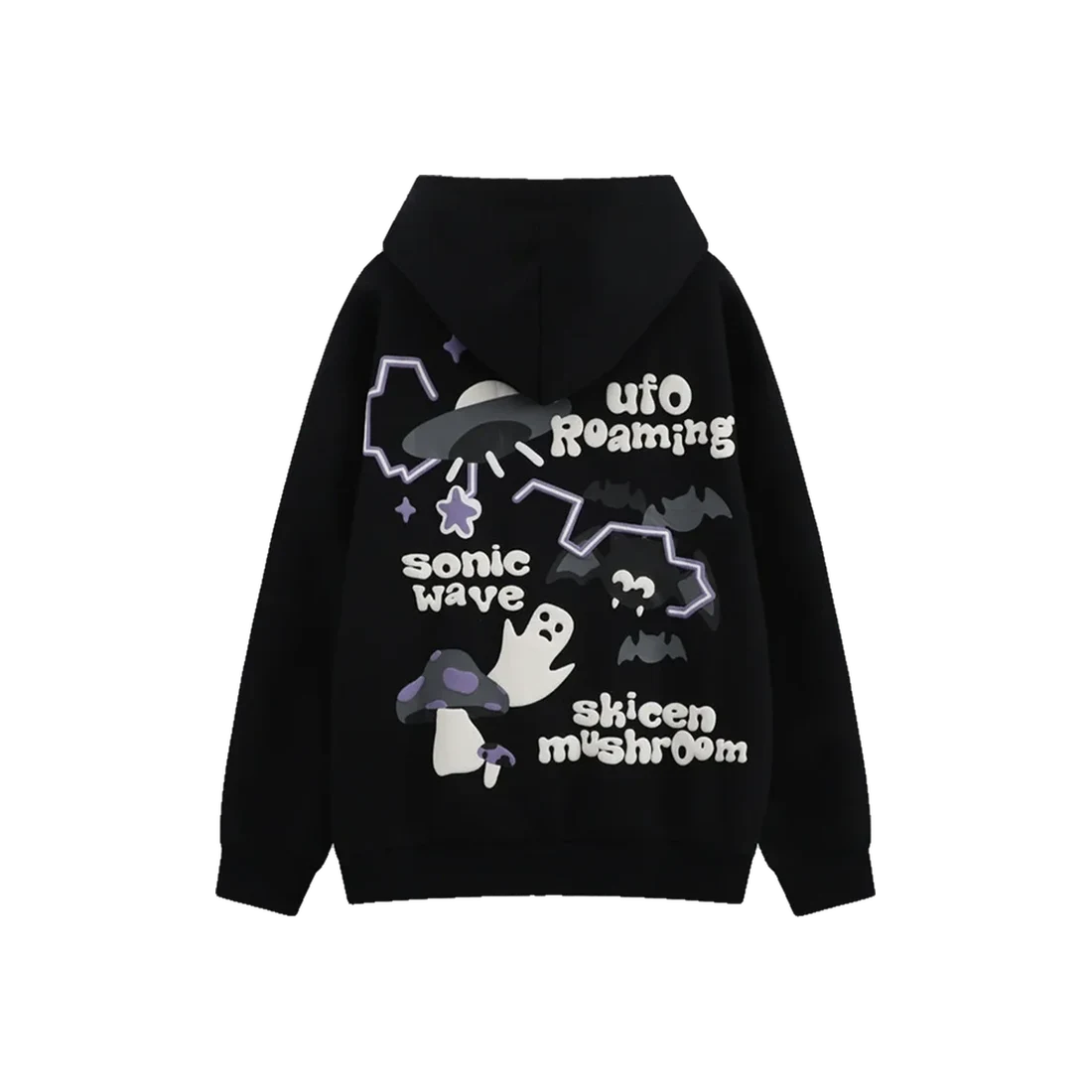 The Dark Printed Hoodie