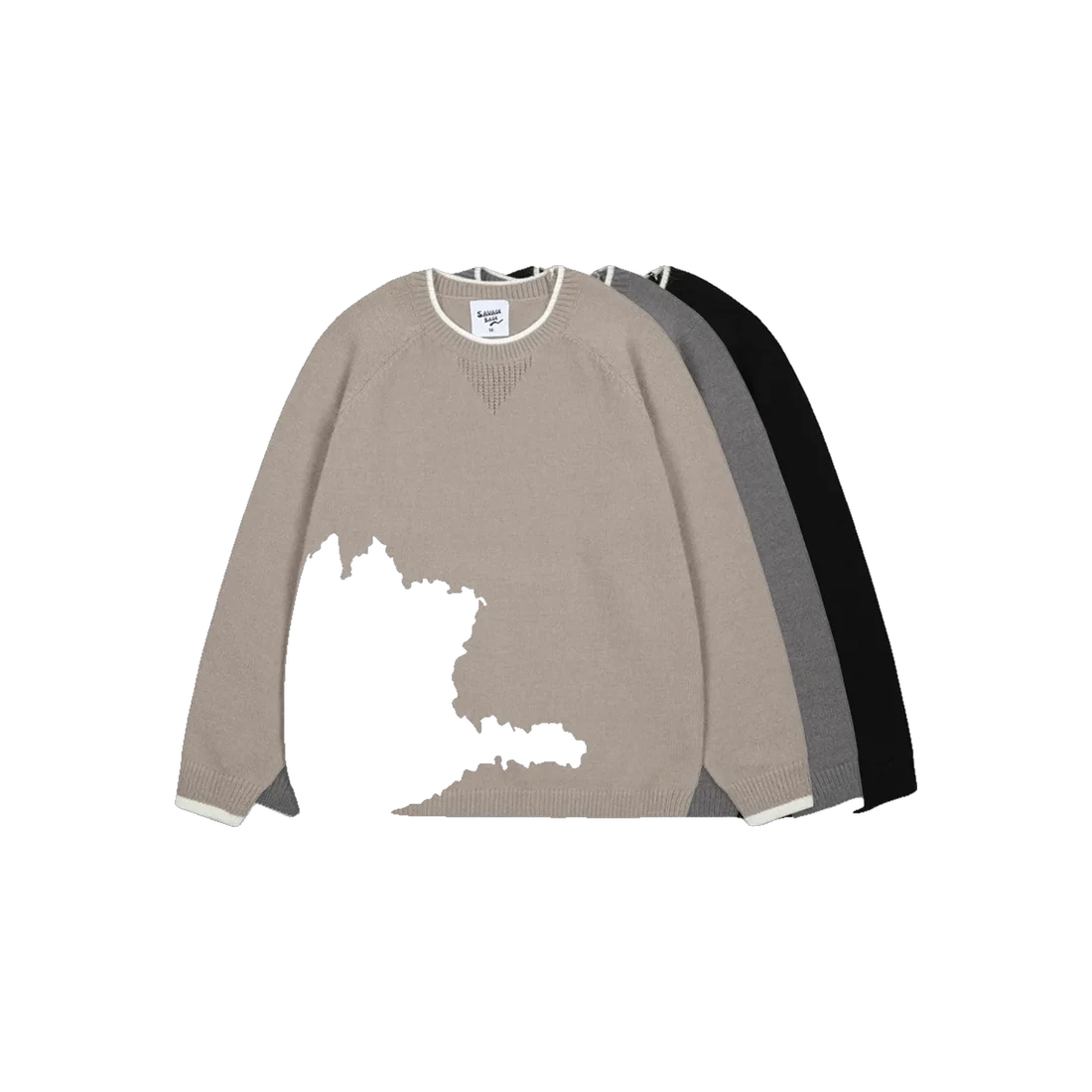 The Vintage Layered Knit Jumper