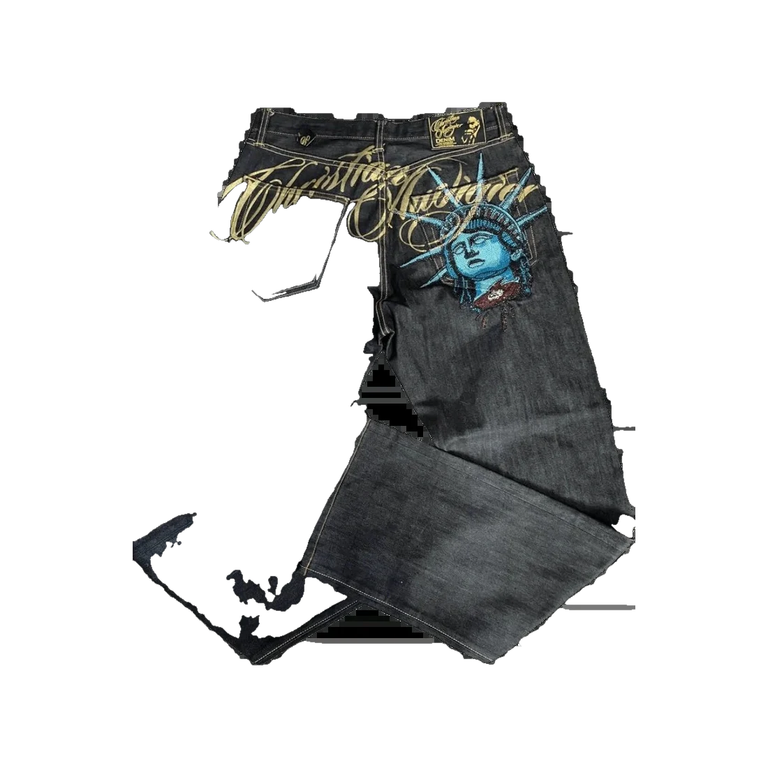 The Vintage Rhinestone Jeans