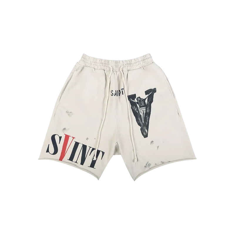 The Printed Cropped Trousers