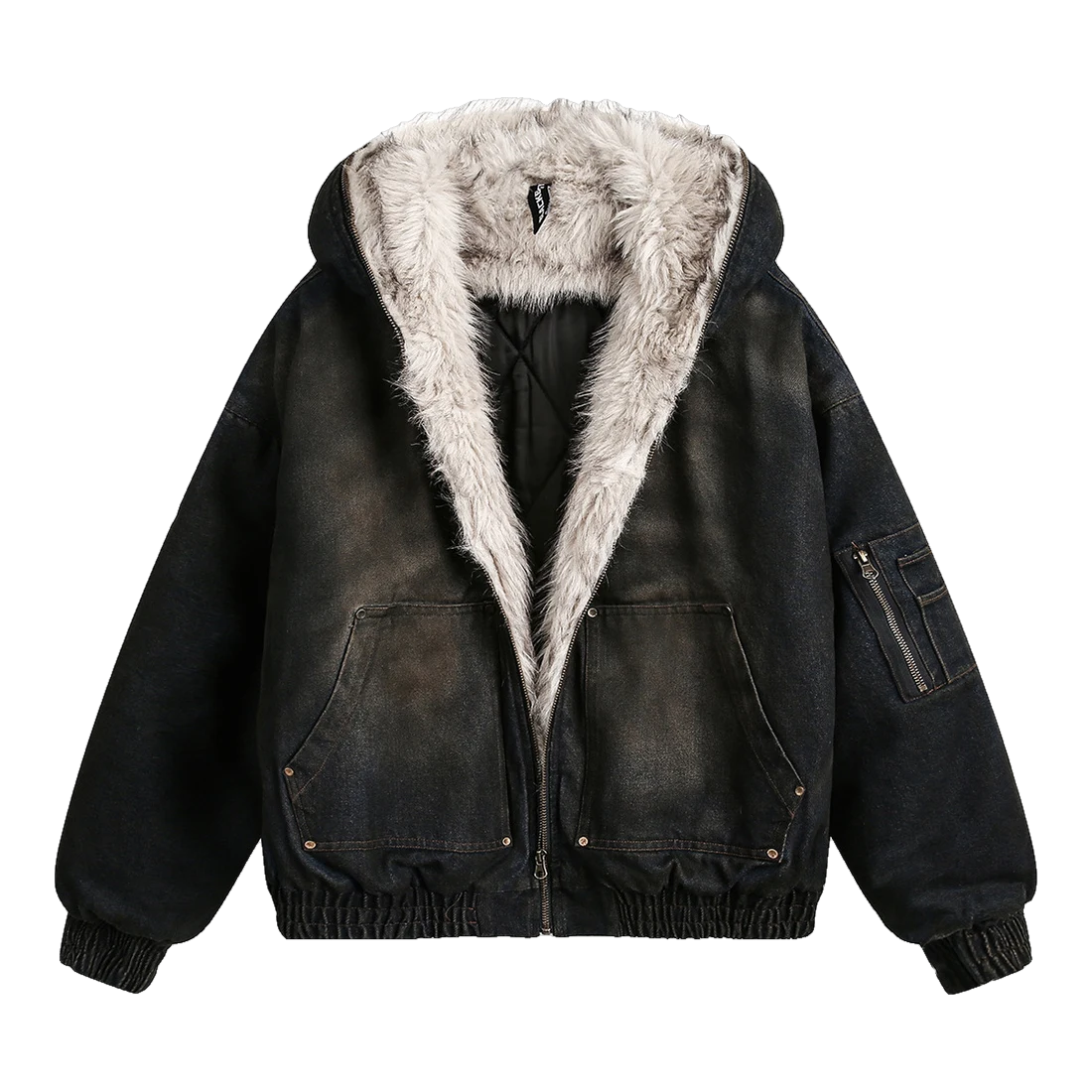 The Americana Washed Padded Jacket