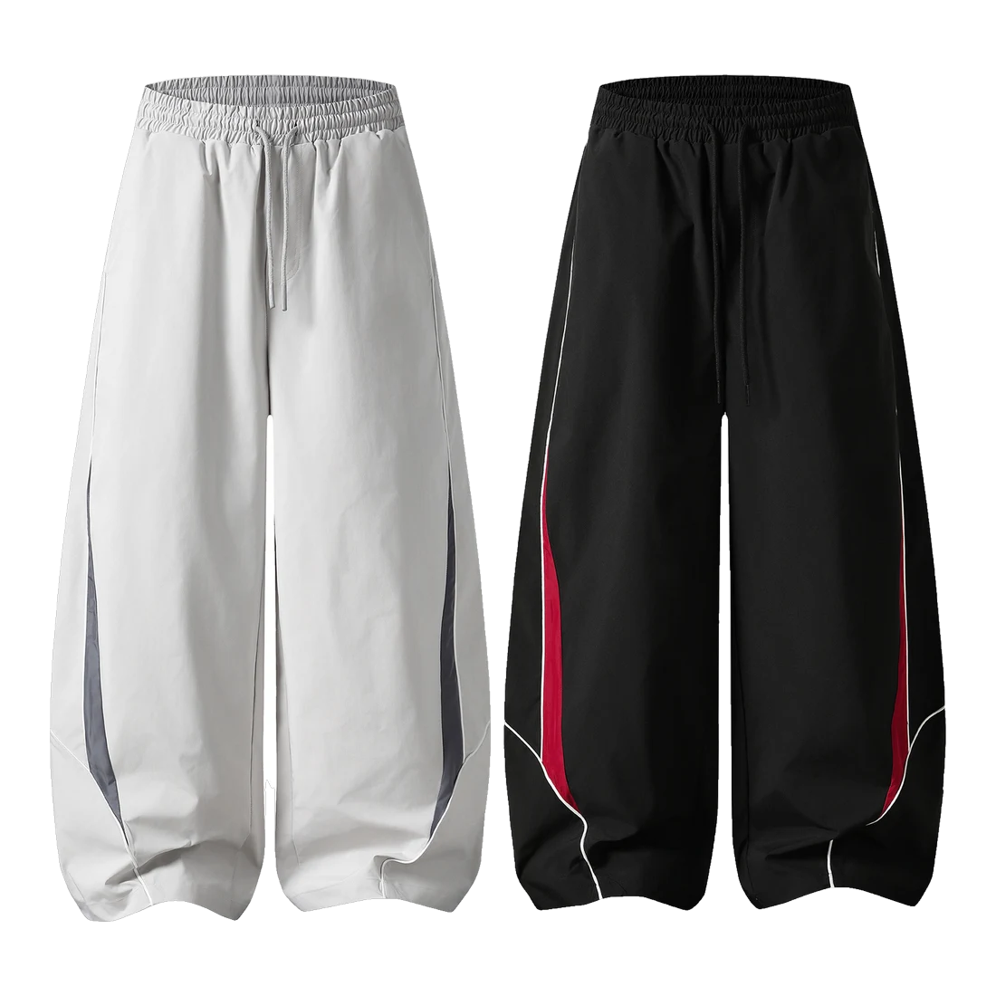 The Americana Panelled Shell Trousers