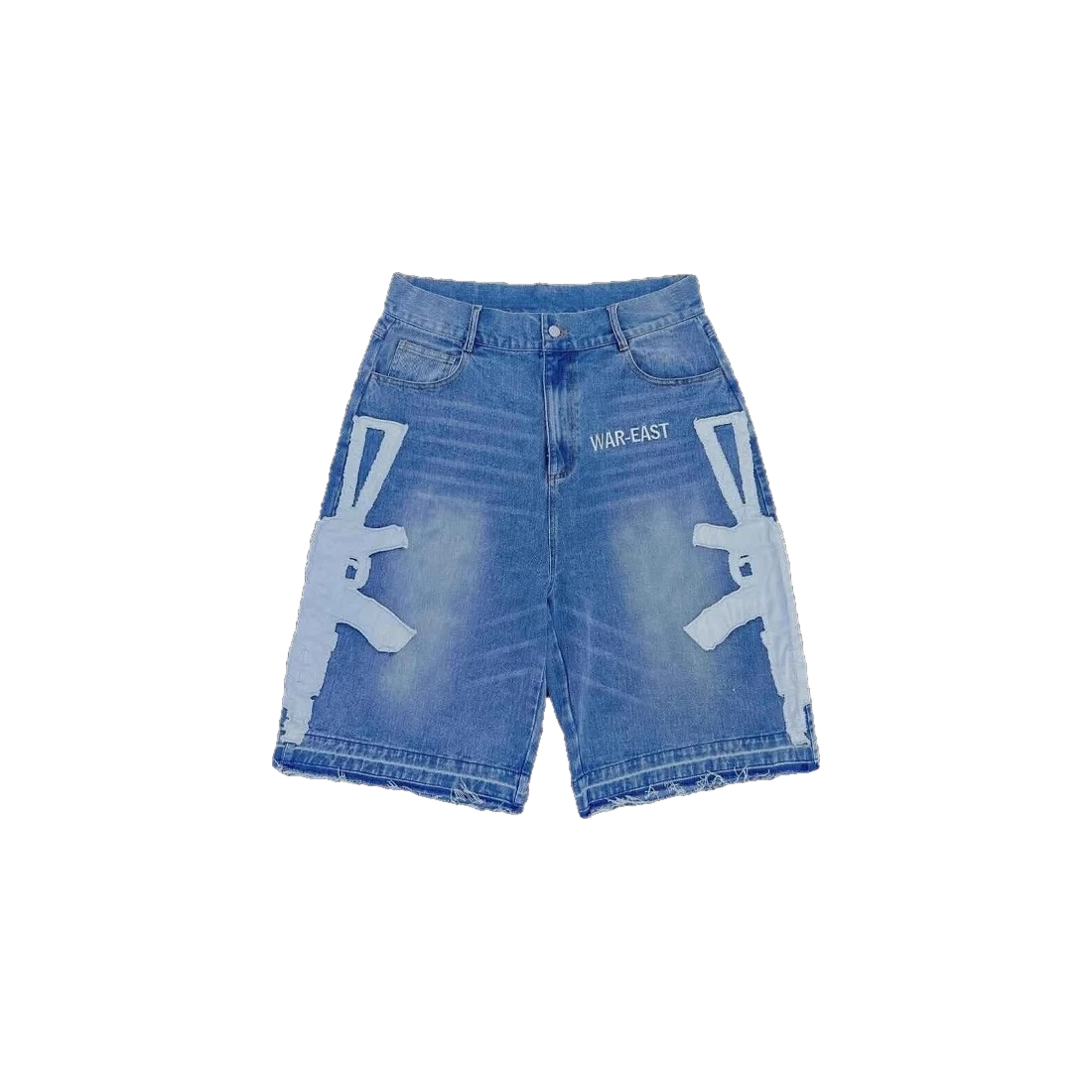 The Hip Hop Washed Denim Shorts